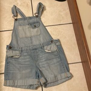 🩷 Girls bib overall shorts